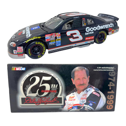 Action Nascar #3 Dale Earnhardt GM Goodwrench 25th Anniversary 1999 1:24 Diecast