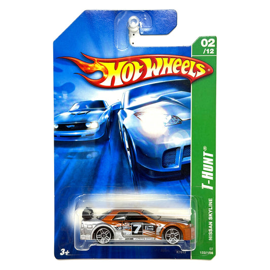 Hot Wheels Treasure Hunt Nissan Skyline 1:64 Diecast Orange Silver