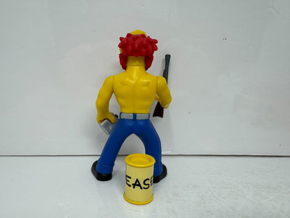 Simpsons World of Springfield Kilted Willie & Ragin Willie Figures Set Playmates
