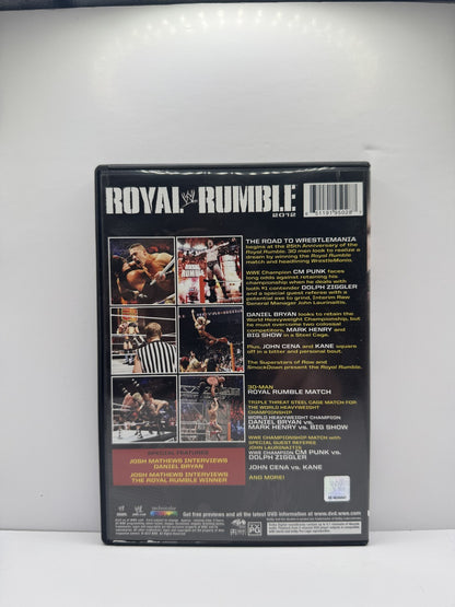 WWE Royal Rumble 2012 (DVD) WWE Wrestling