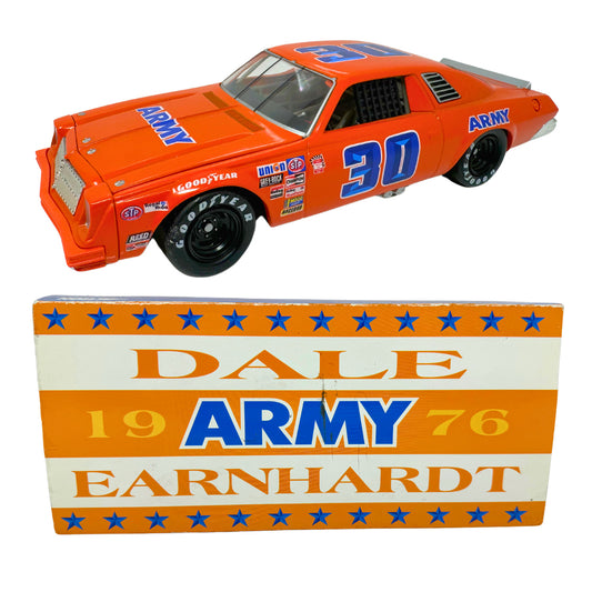 Action Nascar #30 Dale Earnhardt Sr Army 1976 Chevy Malibu 1:24 Diecast