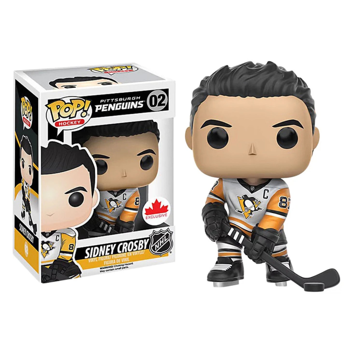 Funko Pop! Hockey Sidney Crosby #02 Pittsburgh Penguins Exclusive Vinyl Figure