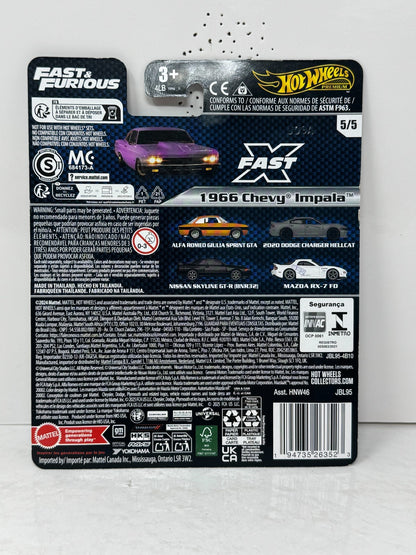 Hot Wheels Premium Fast & Furious 1966 Chevy Impala 1:64 Diecast