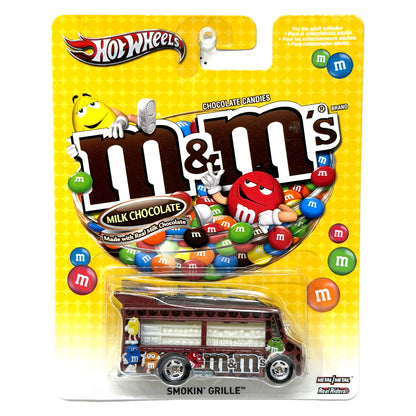 Hot Wheels M&M's Smokin' Grille 1:64 Diecast Real Riders