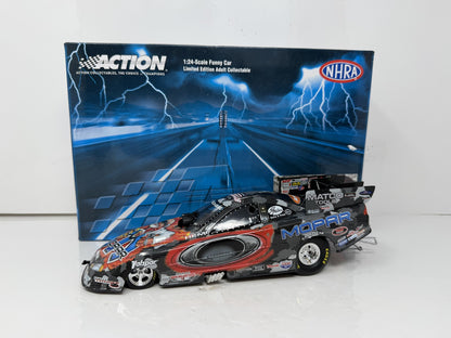 Action NHRA Gary Scelzi Mopar Oakley 2005 Charger Black Pearl 1:24 Diecast