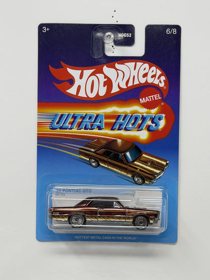 Hot Wheels Ultra Hots 1965 Pontiac GTO 1:64 Diecast Brown