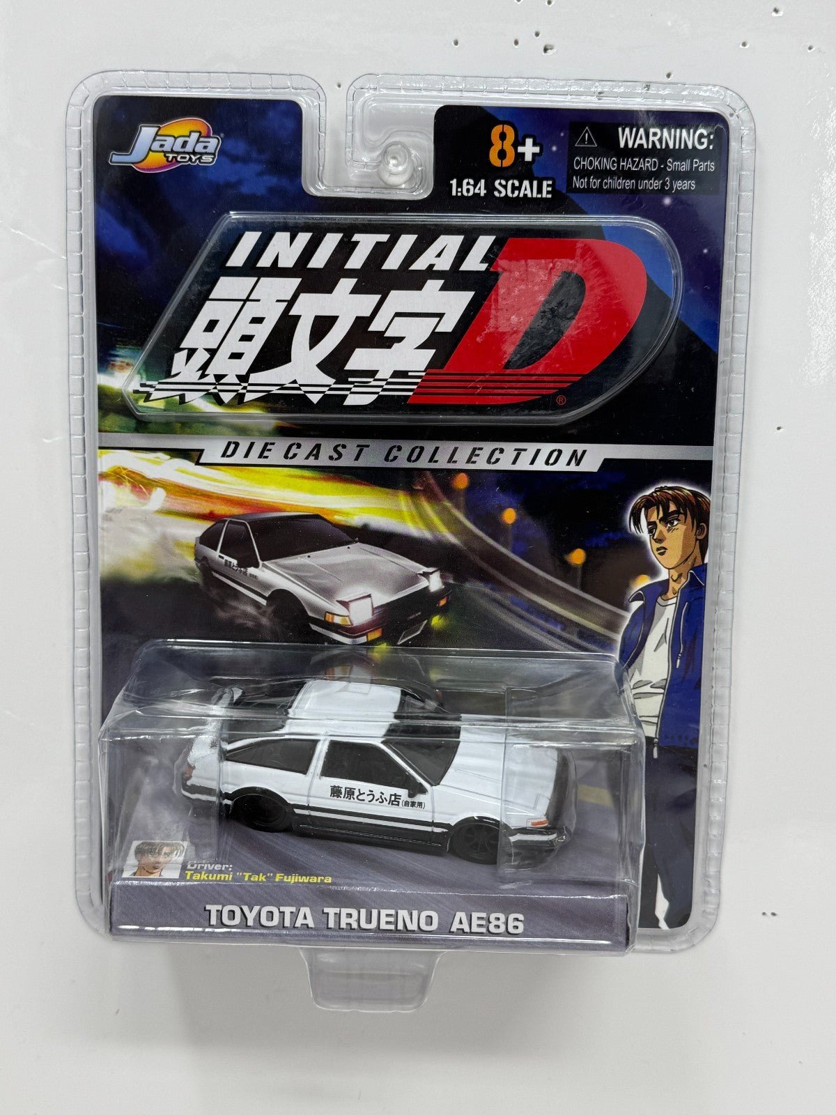 Jada Toys Initial D Toyota Trueno AE86 1:64 Diecast