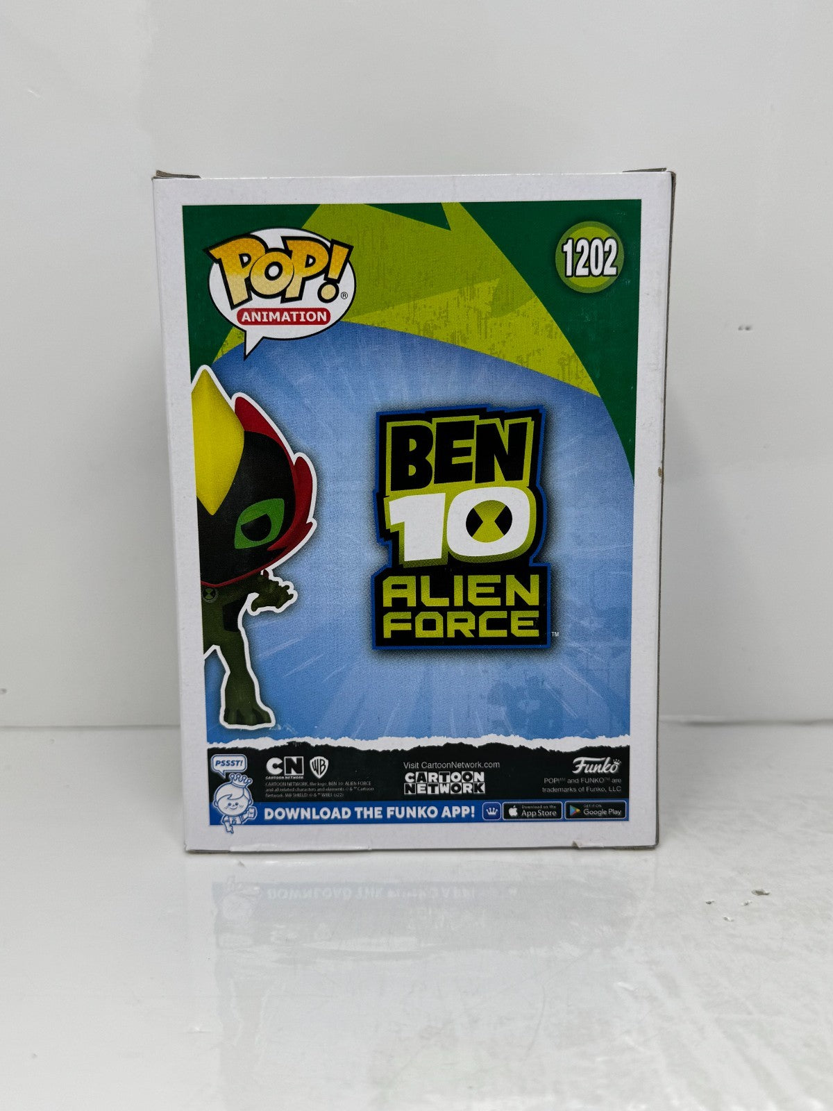 Funko Pop! Animation Ben 10 Alien Force Swampfire #1202 Convention Vinyl Figure