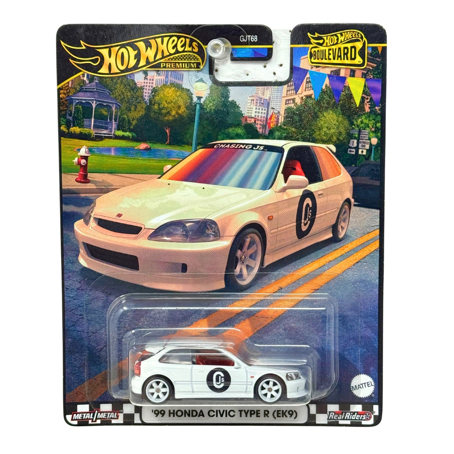 Hot Wheels Premium Boulevard 1999 Honda Civic Type R (EK9) 1:64 Diecast