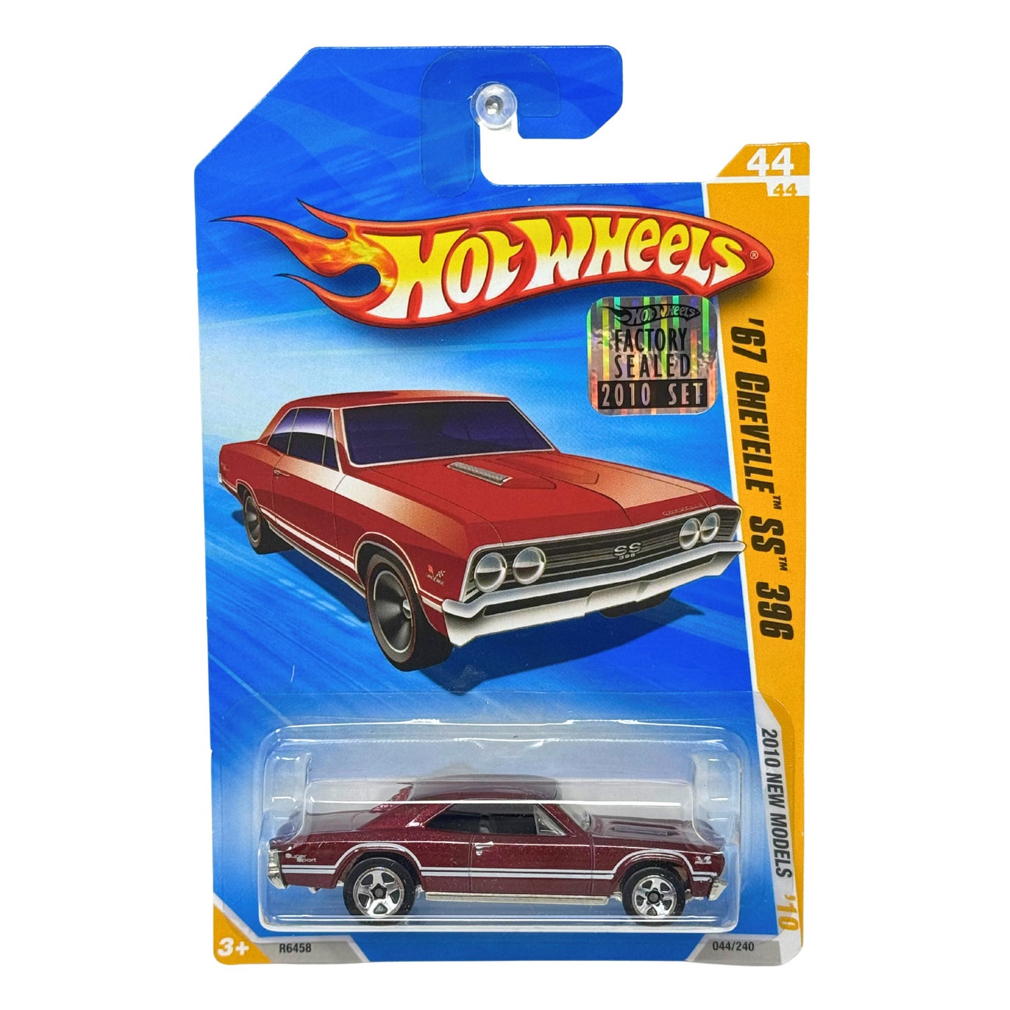 Hot Wheels '10 New Models 1967 Chevy Chevelle SS 396 1:64 Diecast Factory Sealed