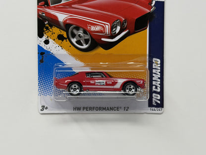 Hot Wheels HW Performance 1970 Chevrolet Camaro 1:64 Diecast Red