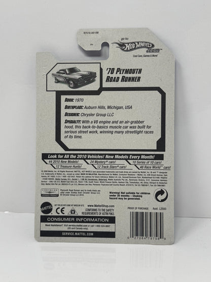 Hot Wheels Nightburnerz 1970 Plymouth Road Runner 1:64 Diecast Factory Sealed