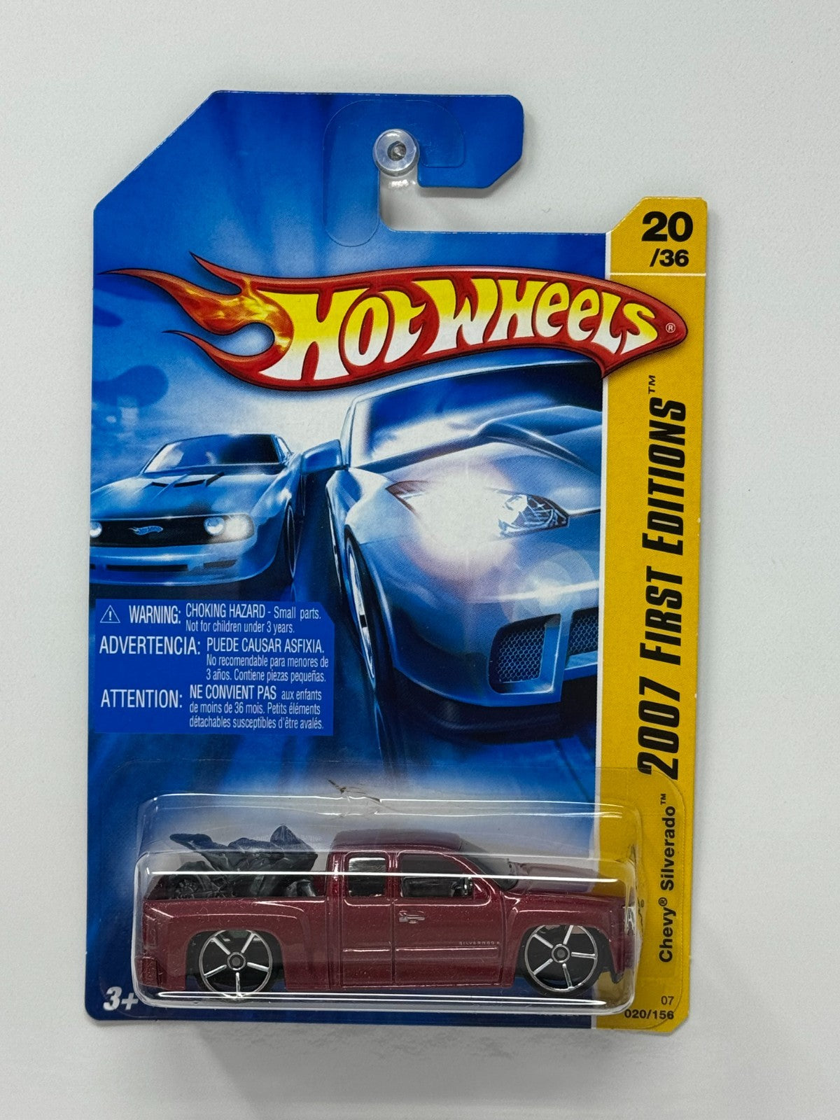 Hot Wheels 2007 First Editions Chevy Silverado 1:64 Diecast