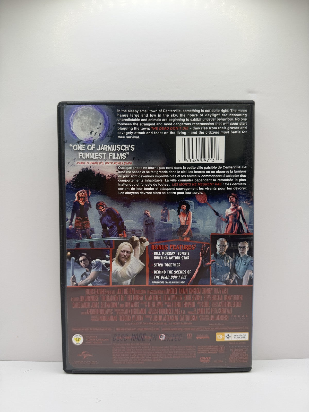 The Dead Don't Die (DVD) Bill Murray Horror Comedy