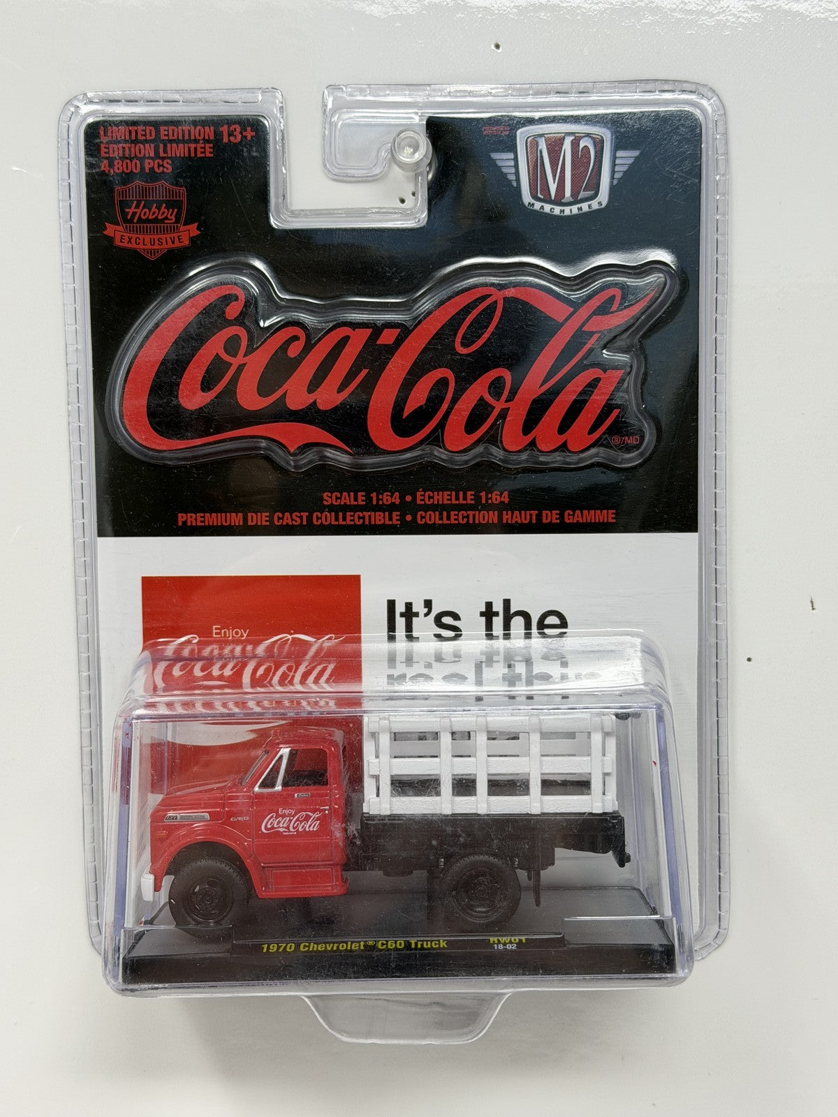 M2 Machines Coca-Cola 1970 Chevrolet C60 Truck 1:64 Diecast