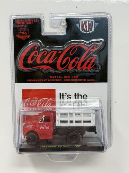 M2 Machines Coca-Cola 1970 Chevrolet C60 Truck 1:64 Diecast