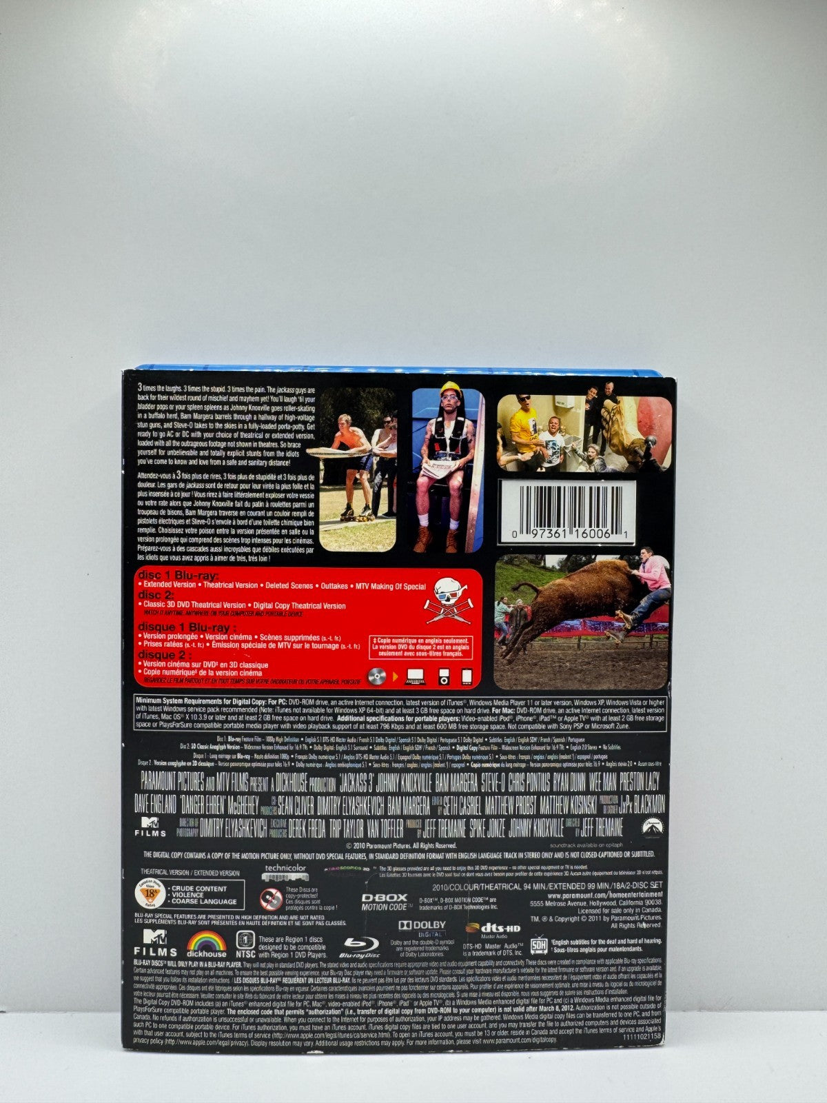 Jackass 3D (DVD) Jackass Comedy