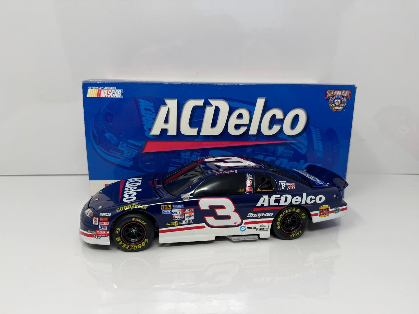 Action NASCAR Dale Earnhardt Jr #3 ACDelco 1998 Monte Carlo 1:24 Diecast