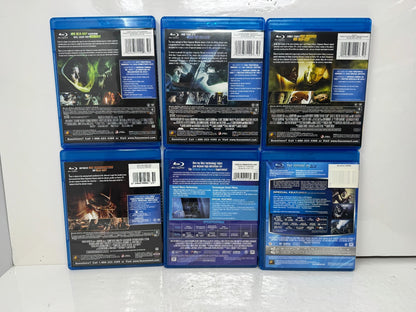 Alien Quadrilogy + Alien vs Predator 1 & 2 Blu-ray 6-Movie Sci-Fi Collection