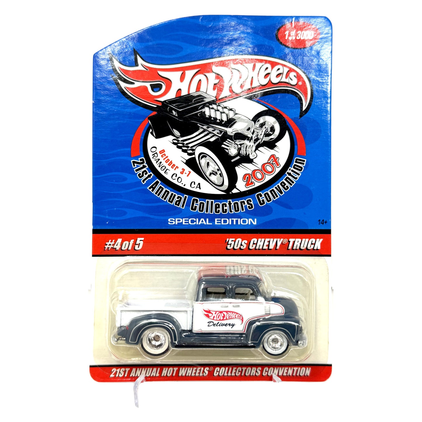 Hot Wheels 2007 21st Collectors Convention 1950s Chevy Truck 1:64 Diecast
