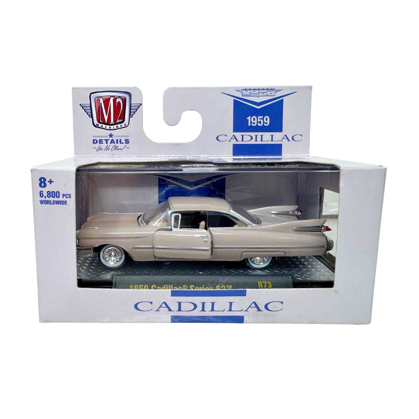 M2 Machines Auto Thentics 1959 Cadillac Series 62 1:64 Diecast