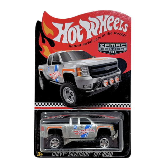 Hot Wheels Collectors Chevy Silverado Off Road ZAMAC Mail-In 1:64 Diecast