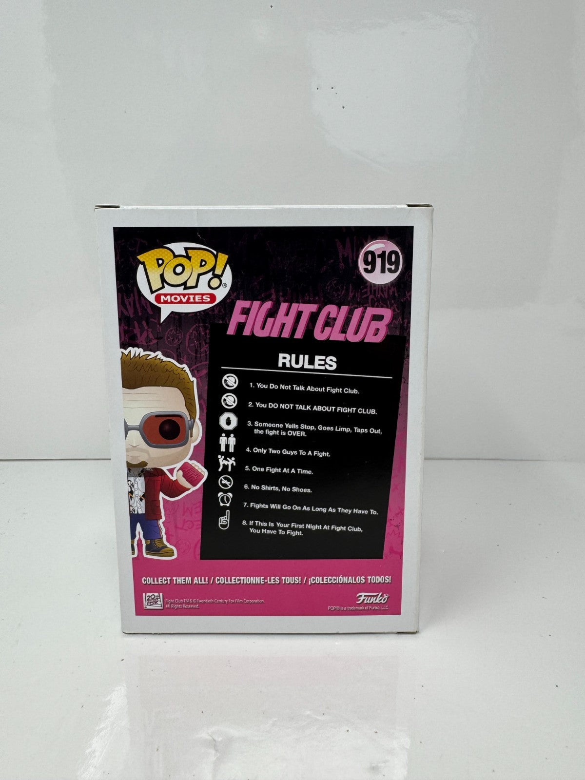 Funko Pop! Movies Fight Club #919 Tyler Durden Vinyl Figure