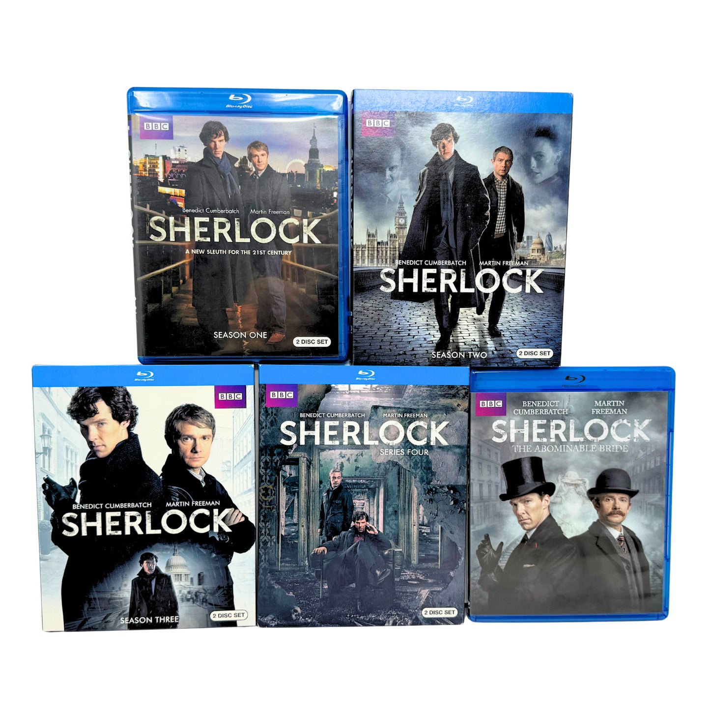Sherlock Complete Series & The Abominable Bride (Blu-ray) Mystery TV Show