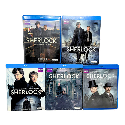 Sherlock Complete Series & The Abominable Bride (Blu-ray) Mystery TV Show