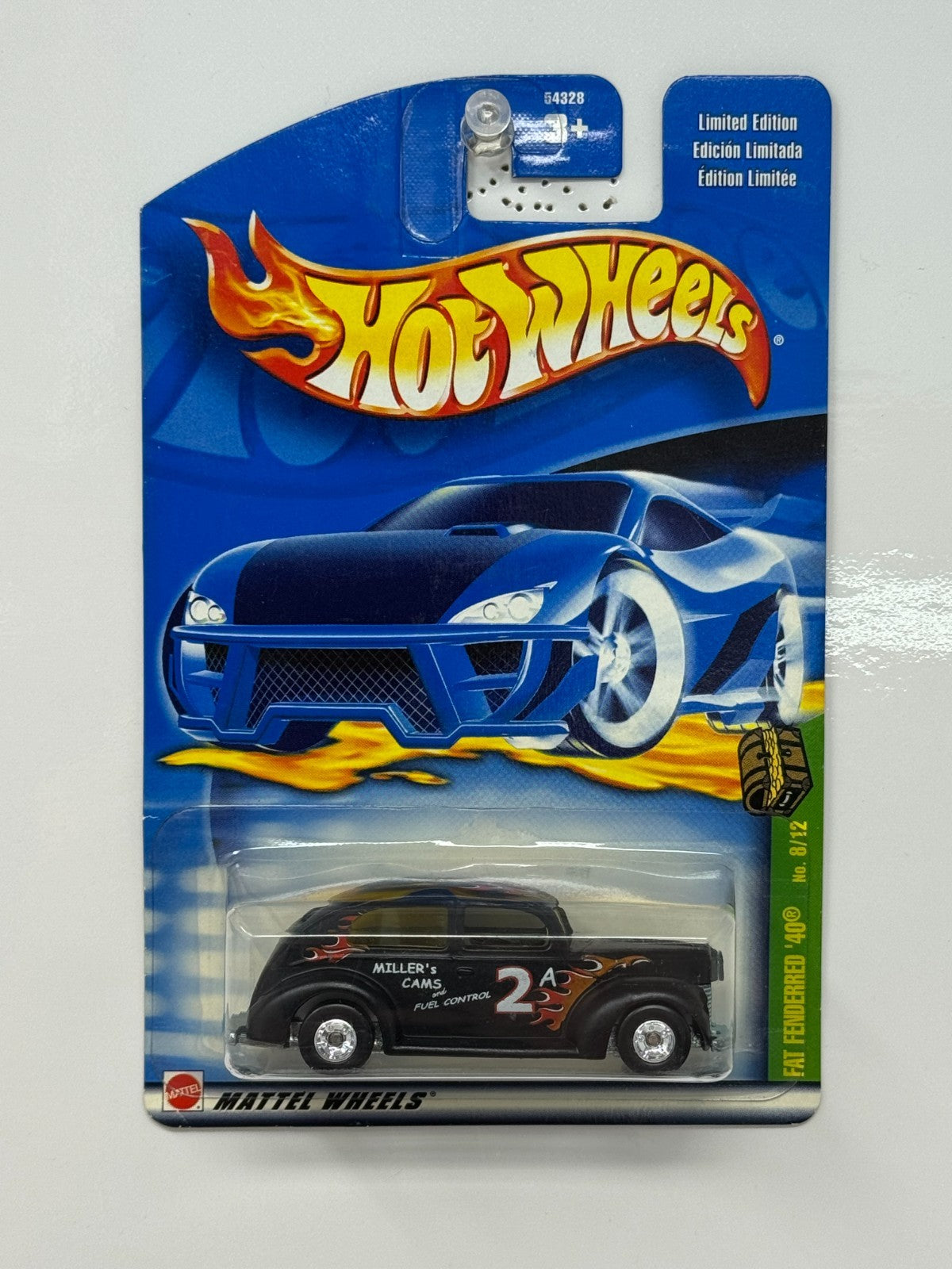 Hot Wheels T-Hunt 1940 Fat Fendered Ford 1:64 Diecast Real Riders