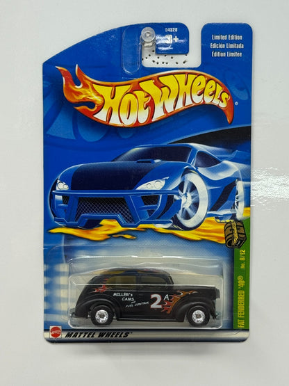 Hot Wheels T-Hunt 1940 Fat Fendered Ford 1:64 Diecast Real Riders