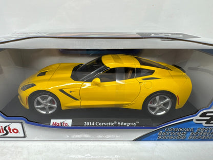 Maisto 2014 Chevrolet Corvette Stingray Special Edition 1:18 Diecast