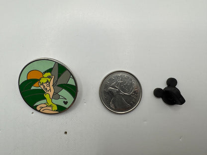 DLR Disney Sun and Leaves Tinker Bell Cast Lanyard Trading Pin DC1S13