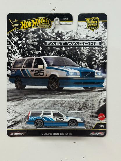 Hot Wheels Premium Fast Wagons Volvo 850 Estate 1:64 Diecast