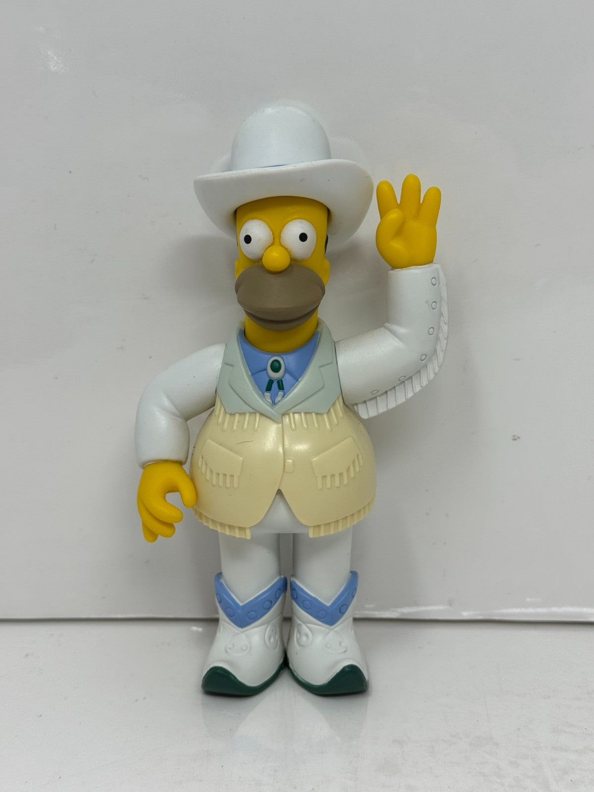 Simpsons World of Springfield Lurleen Lumpkin's Trailer Set Playmates Diorama