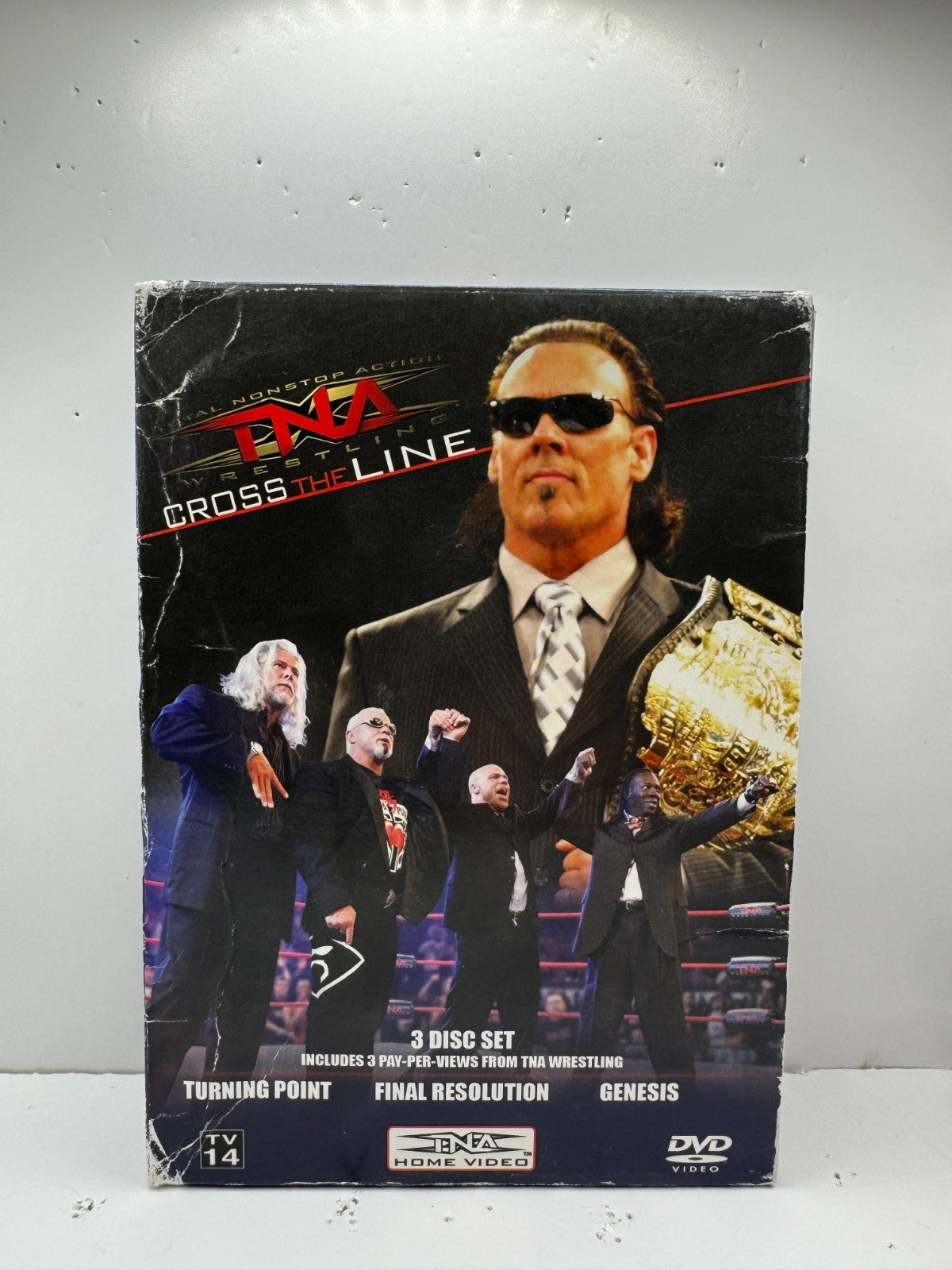 TNA Cross the Line (DVD) TNA Wrestling