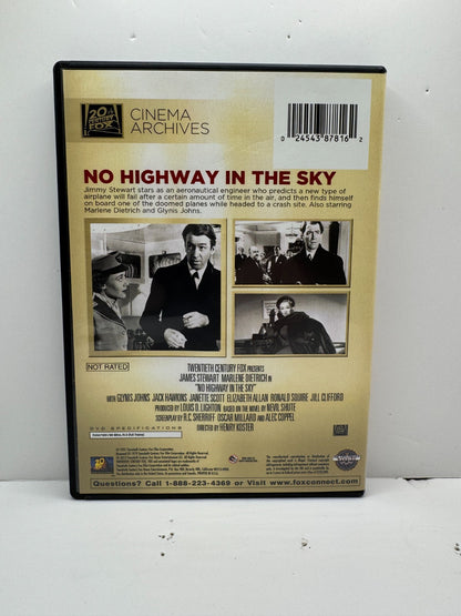 No Highway in the Sky (DVD) James Stewart Drama