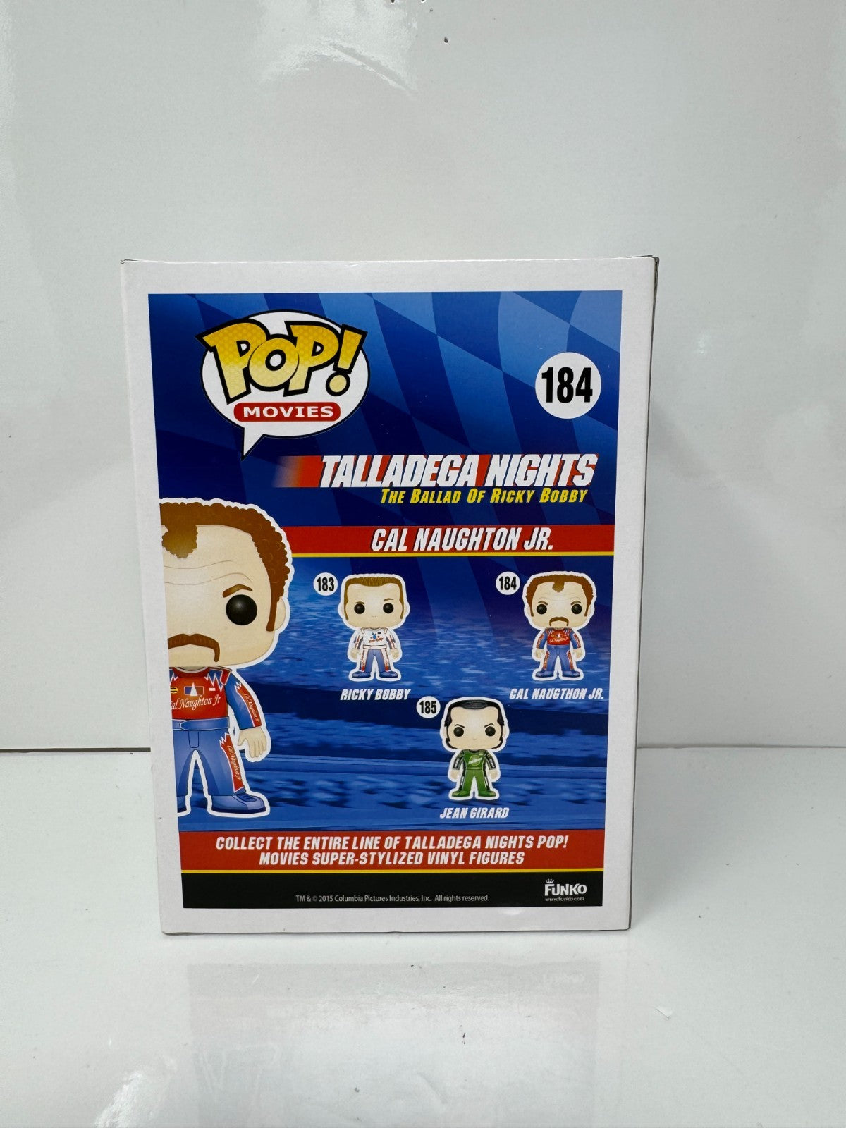 Funko Pop! Movies Talladega Nights #184 Cal Naughton Jr. Vinyl Figure