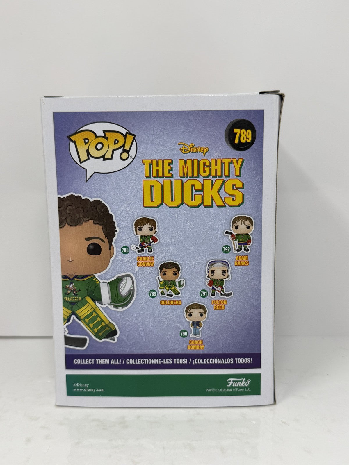 Funko Pop! Movies Disney The Mighty Ducks #789 Goldberg Vinyl Figure