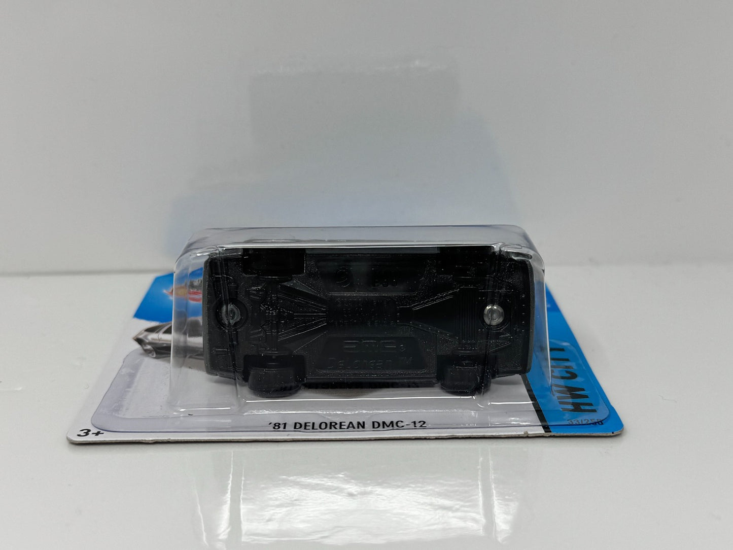 Hot Wheels City 1981 DeLorean DMC-12 1:64 Diecast Short Card