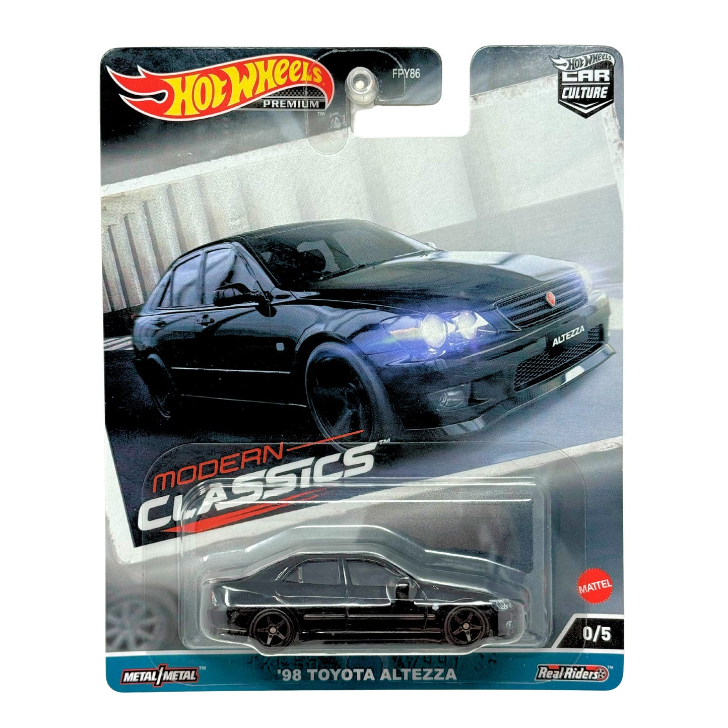 Hot Wheels Premium Modern Classics 1998 Toyota Altezza CHASE 1:64 Diecast 0/5