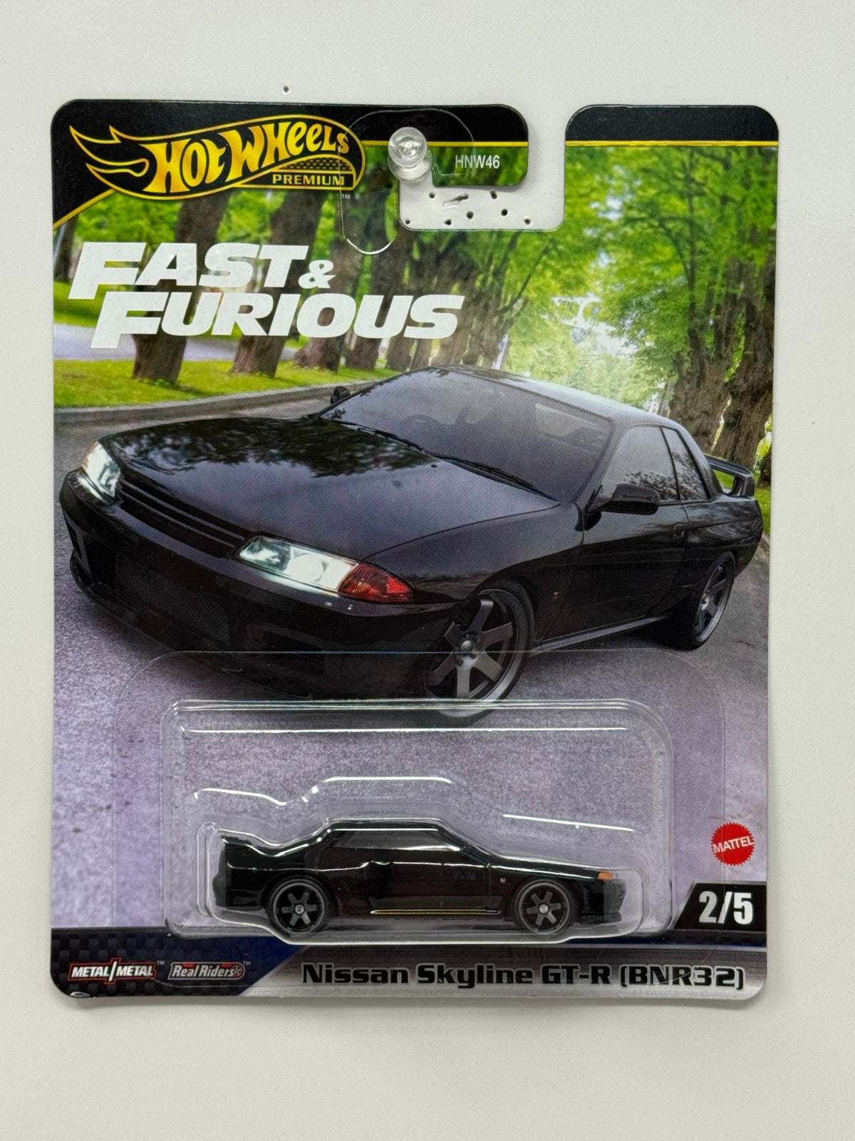 Hot Wheels Premium Fast & Furious Nissan Skyline GT-R (BNR32) 1:64 Diecast