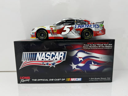 Lionel NASCAR Kasey Kahne #5 Farmers GI Jobs Salutes 2014 Chevy SS 1:24 Diecast