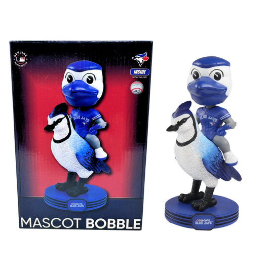 FOCO MLB Toronto Blue Jays ACE Mascot Riding Blue Jay Bobblehead