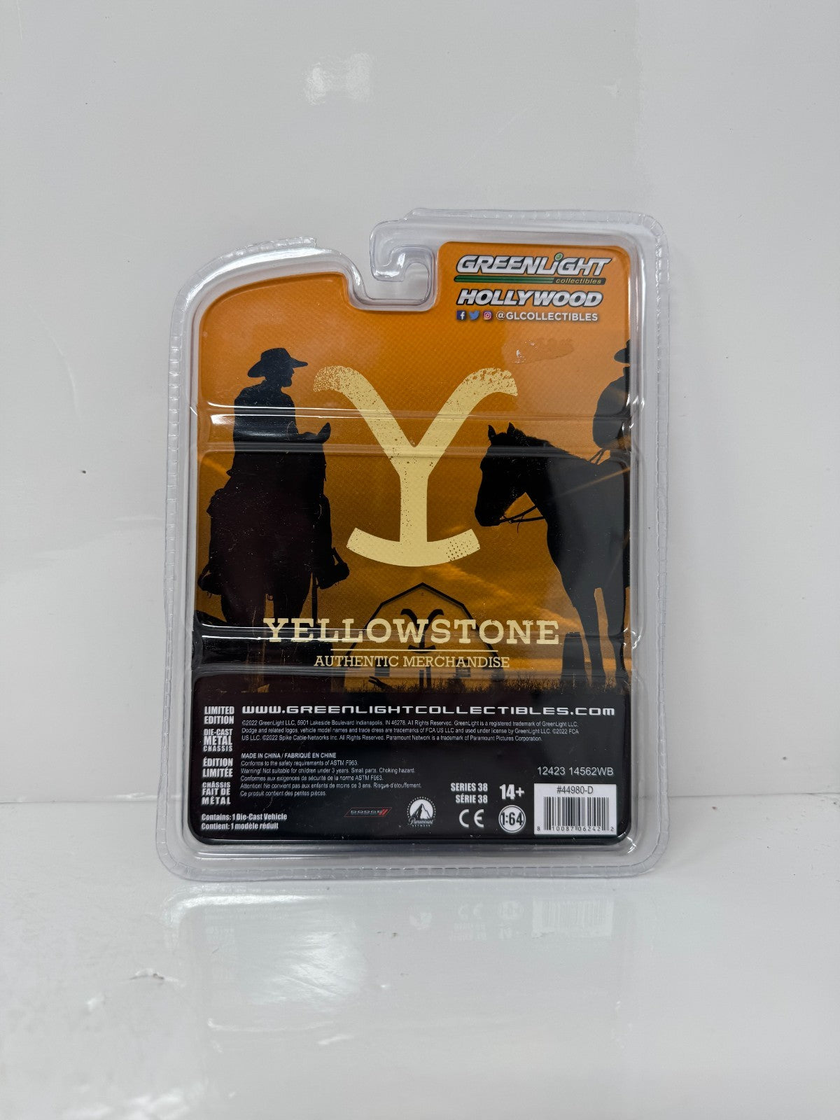 Greenlight Hollywood Yellowstone 2011 Dodge Charger Pursuit CHASE 1:64 Diecast