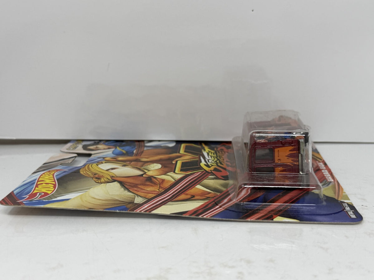 Hot Wheels Street Fighter V Bread Box 1:64 Diecast Real Riders