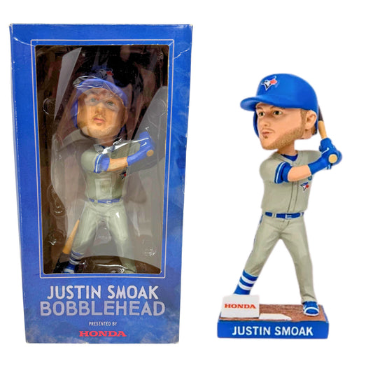 BDA Toronto Blue Jays Justin Smoak Honda Bobblehead MLB Baseball