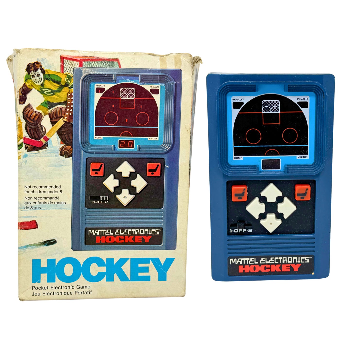 Rare Vintage Mattel Electronics Hockey 1978 Handheld Game - Collectors Item