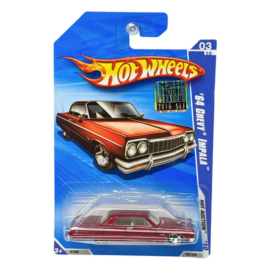 Hot Wheels Hot Auction 1964 Chevy Impala 1:64 Diecast Factory Sealed BFGoodrich