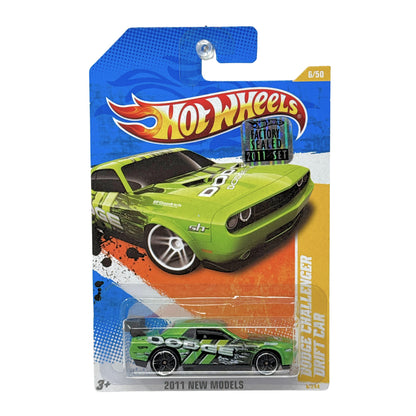 Hot Wheels 2011 New Models Dodge Challenger Drift Car 164 Diecast Factory Sealed